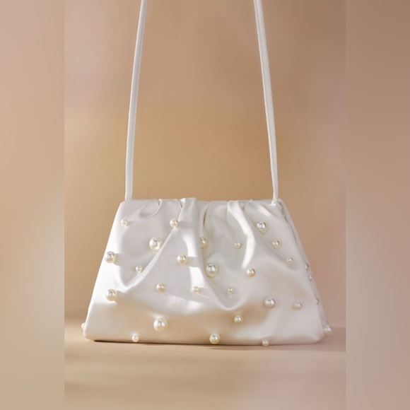Anthropologie The Frankie Clutch: Pearl Edition NWT - Picture 3 of 17